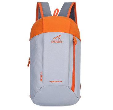 10L Outdoor Sports Light Weight Waterproof Backpack Travel Hiking Bag Zipper Adjustable Belt Camping
