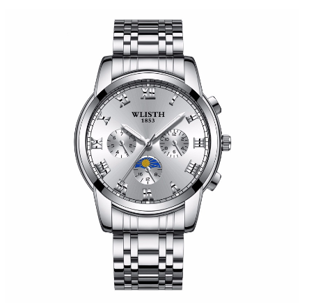 Original Luxury Fashion Luxury Stainless Steel Men's Waterproof Watch Stainless Steel Business Watch M1