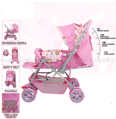 Phoenix Hub Hao Baby Stroller Pushchair High Quality Portable Stroller Multi Function Travel System
