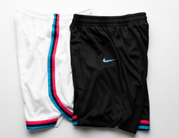 Miami Heat Jersey Shorts (NO POCKETS)