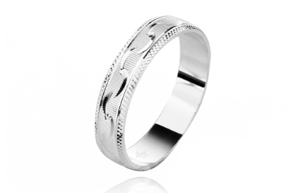 Unisilver 925 Sterling Wedding Ring