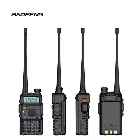 Baofeng UV-5R VHF/UHF Dual Band Two-Way Radio (Black)