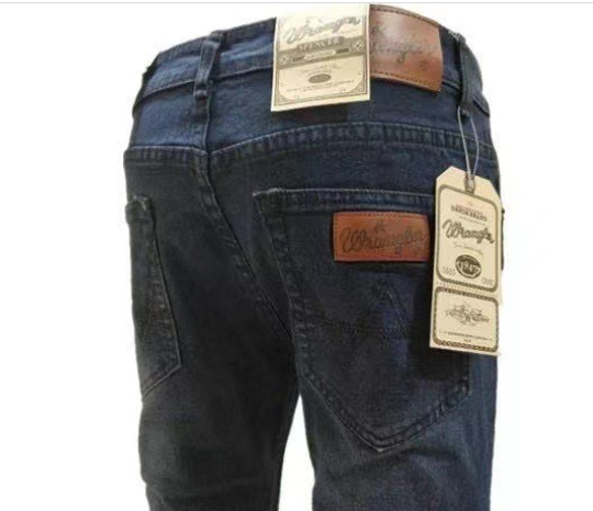 Wrangler Jenas Straight Cut Denim Pants No Stretch No Skinny 28-36 For Mens/3301