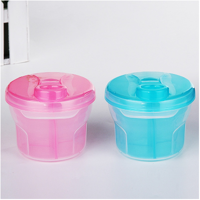 Mini Infant Toddler 3 Layer Formula Milk Powder Dispenser Baby Storage Snack Box Baby Food Storage