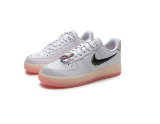 Nike Women's Air Force 1 Sneakers, Trendy & Fashionable, Breathable & Durable Low-Top Casual Shoes