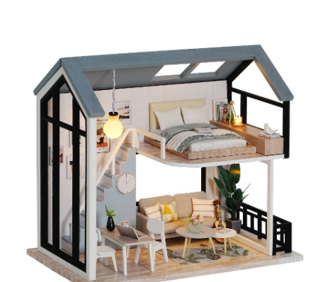 Cuteroom Miniature DIY Tom's Loft Set