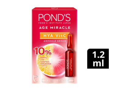 PONDS Age Miracle Anti Aging HYA VitC Ampoule Serum 1.2ML