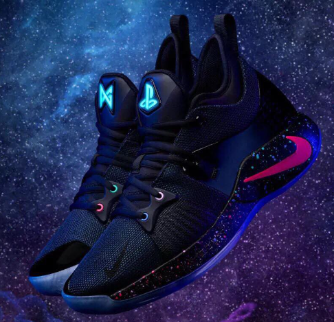 PG2 TS Prototype With LED Basketball Shoes For Men and boys sneakers with box and paperbag