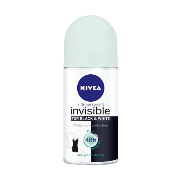 NIVEA Invisible For Black & White Fresh Roll-On 25ML