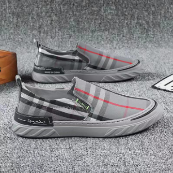 new korean style men's breathable anti-stinky beanie shoes (F02)