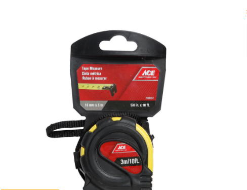 Ace Hardware Tape Measure 16mm x 3m