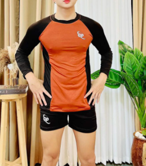 O.P RUSHGUARD TERNO MEN MEDIUM TO XL FREESIZE.