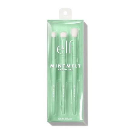 Elf Cosmetics Mint Melt Eyeshadow Brush Set