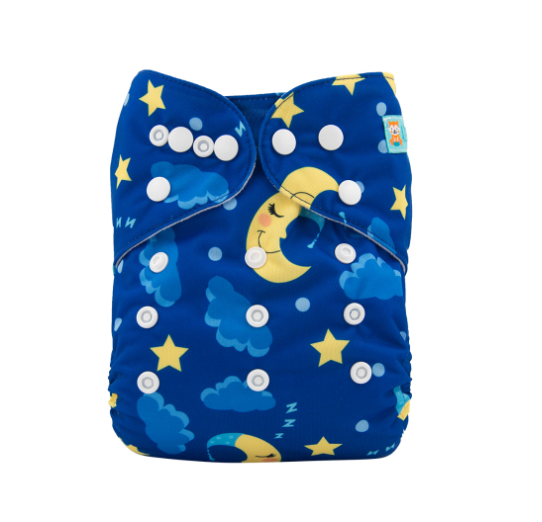 Alva Baby Cloth Diapers Washable Pocket Nappy Diaper Only D37
