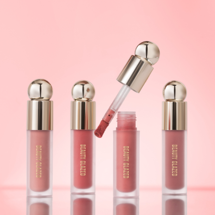 Beauty Glazed Long Lasting Waterproof Non-Fade Smooth Natural Brightening 5 Colors Liquid Powder Blusher Face Make Up