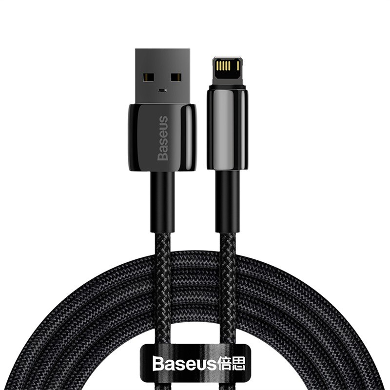 Baseus 2.4A USB to iP USB Cable For iPhone 11 12 Pro Max Xs Xr Charger USB Cable Data Cable Wire Cord for iPad