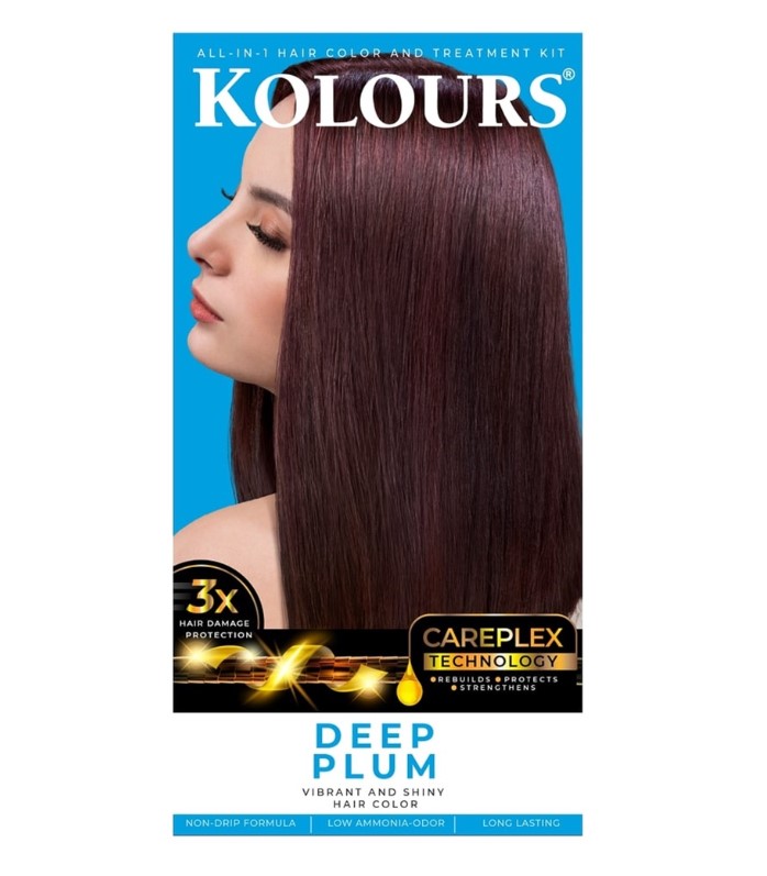 Kolours Premium Hair Color Deep Plum 120ML