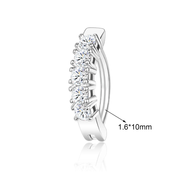 1 PC Butterfly Belly Navel Rings Crystal Belly Button Piercings Flower Snake Reverse Curved Navel Barbell Body Jewelry B4