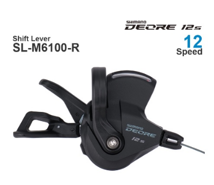 SHIMANO DEORE M6100 12s 1x12 Speed Shifter Lever MTB Bike Bicycle Shift Lever 12 Speed Original SHIMANO Cycling Accessories