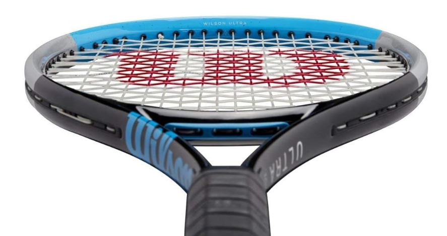 Wilson Ultra Team V3 Strung Tennis Racquet - Economical Carbon Fiber Intermediate Racquet - Choice of Grip Size