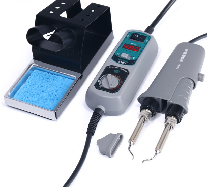 YIHUA 938D Portable Soldering Iron Tweezers Set Electronic Soldering Station Chip Desoldering Kit Set SMD Welding Equipment