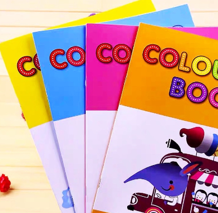 4Pcs Coloring Book Coloring Drawing Writing Books