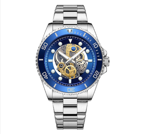 Original Luxury Fashion Hollow Business Quartz Men's Watch Waterproof Luminous Men's Stainless Steel Watch M1