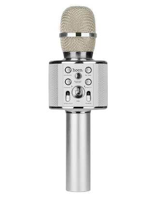 HOCO BK3 Karaoke Microphone Bluetooth Wireless Condenser Microfone Professional Mobile Phone KTV MIC Music Player for Phone 14