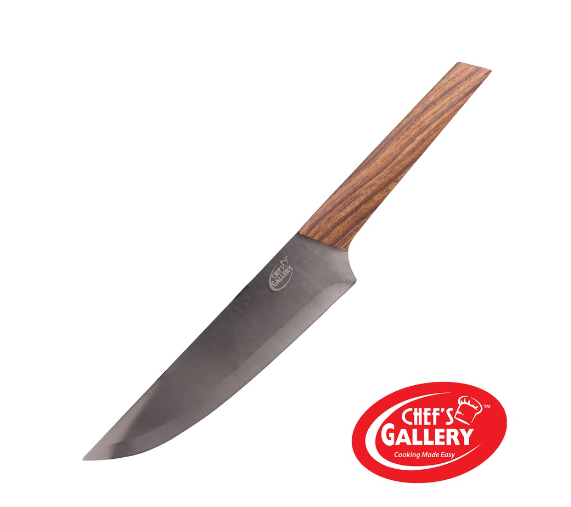 Chef's Gallery Stainless Steel Chef's Knife | Non-Stick Titanium Coating | 100% Food Grade Material
