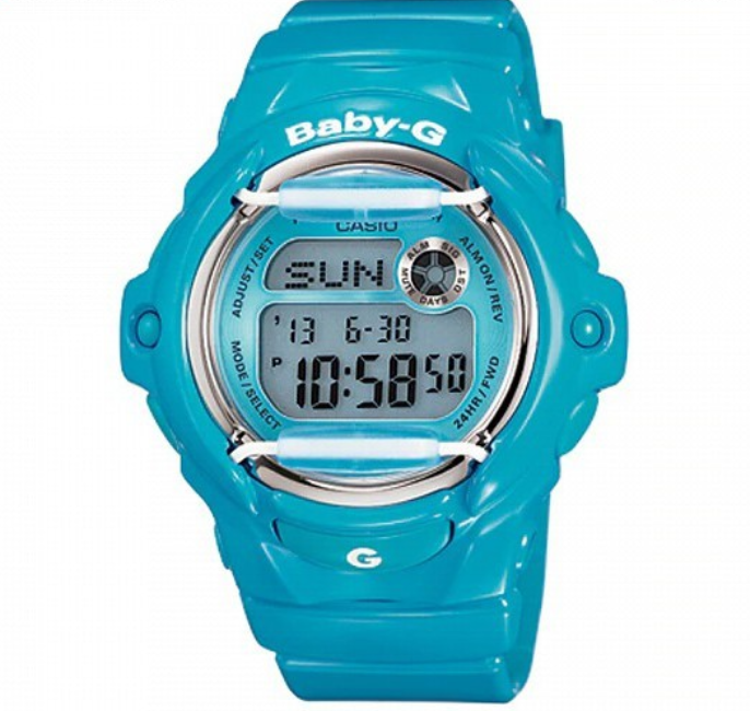 Casio Baby-g BG-169R-2B Digital Rubber Strap Watch For Women