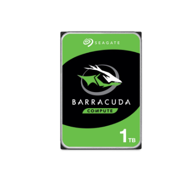 Seagate 1TB Barracuda Compute 3.5" SATA 6Gb/s Internal Hard Drive
