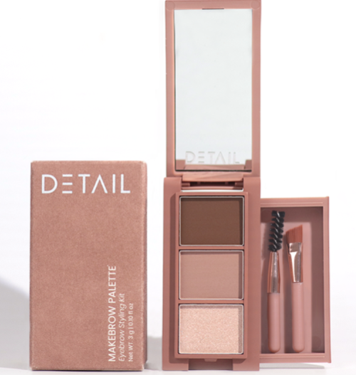 Detail Cosmetics Makebrow Palette in HONEY