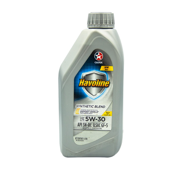 Caltex Havoline Synthetic Blend SAE 5W30 1 Liter