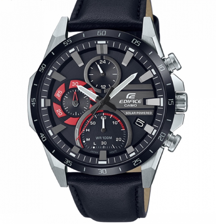 Casio Edifice EQS-940BL-1A Chronograph Solar Watch For Men