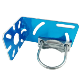 Outdoor Patch Antenna Mount L-Shaped Antenna Brackets U-Type Hoop Fixation Holding Pole Installation