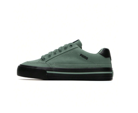 Puma Canvas Skateboarding Shoes, Unisex Retro Casual Sneakers