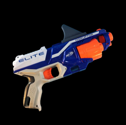 Nerf Shark fin 3D Printed Attachement (NERF GUN not INCLUDED) READ FIRST