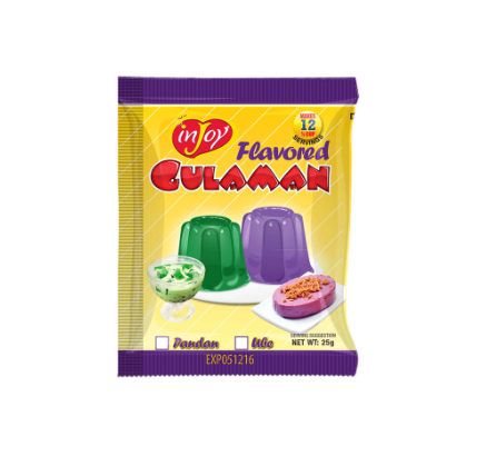 InJoy Flavored Pandan Gulaman Powder Mix 25g