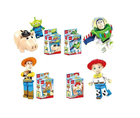 Toy Story Blocks Mini Figure 8 in 1 Pack..