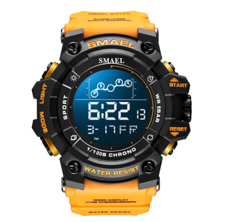 SMALL Top Brand Watches For Men Luxury LED Display Outdoors Sport Watch Military Male Multifunction Waterproof Digital Wrist Watches M003