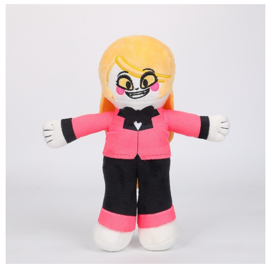 Hazbin Hotel Plush Helluva Boss Vaggie Alastor The Circus Fat Nuggets Dolls & Stuffed Toys Kid Gift Home Decor Toys for Boys Girls M6