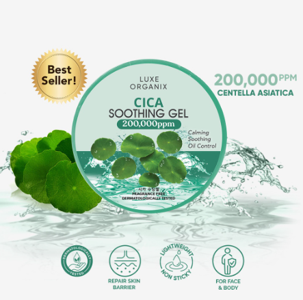 Luxe Organix Cica Soothing Gel 300ml