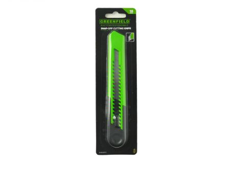 Greenfield Snap-off Cutting Knife 18mm