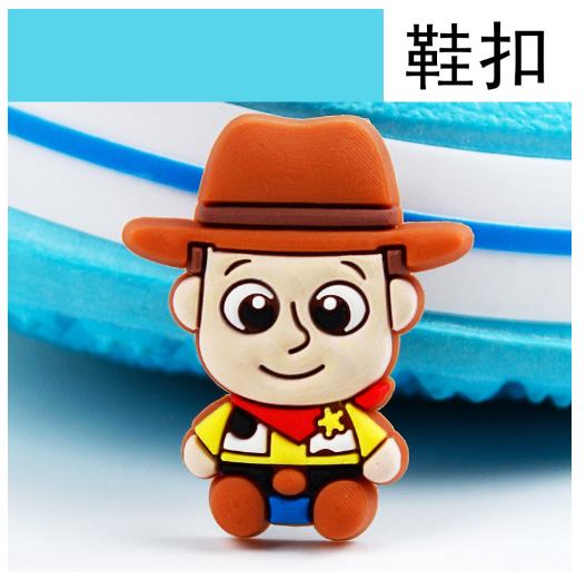 Cute Buzz Lightyear Jibbitz for Kids Woody Pig Jibitz Croc Cham Pin Bear Dog Shoe Charms Toy Story Croc Jibbits Shoes Accessories Decoration C5