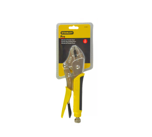 Stanley Curved Jaw Locking Plier 10"