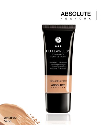 Absolute New York Flawless HD Foundation Sand 28G