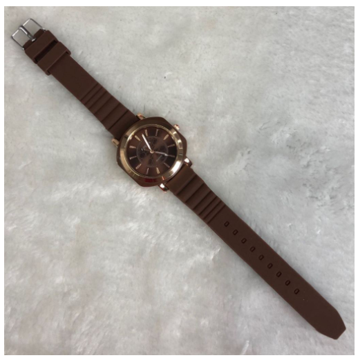 [HS] RUBBER analog stylish watch for women 004