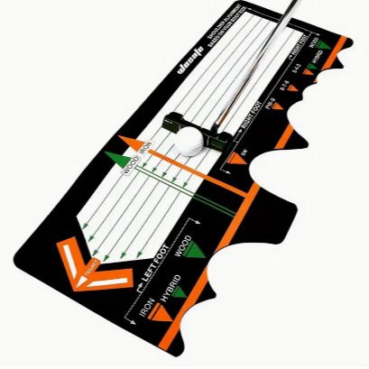 New Golf Swing Station Mat, Posture Correction Mat, Golf Novice Practice Mat For Beginners