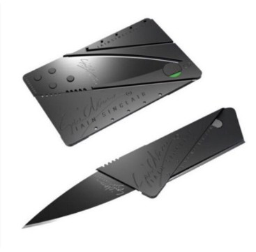 Rainbow store #COD Card Sharp Foldable Credit Camping Tool
