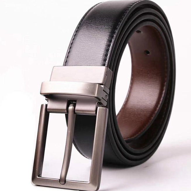 Men's Belts Genuine Leather Reversible Belt